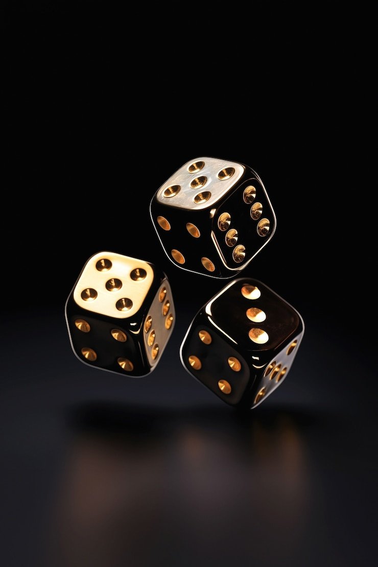 Dealer sarang 77 membagikan kartu Lightning Baccarat di studio streaming langsung